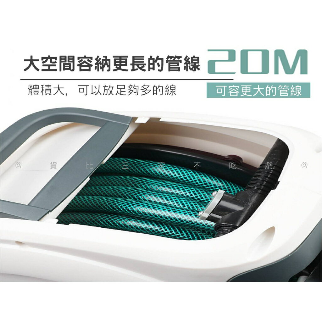 @貨比三家不吃虧@自動伸縮卷管器 鼓風機 風管捲線器 自動伸縮卷管器 包紗管 汽車美容 自動回收水管收納架 水管收納 3