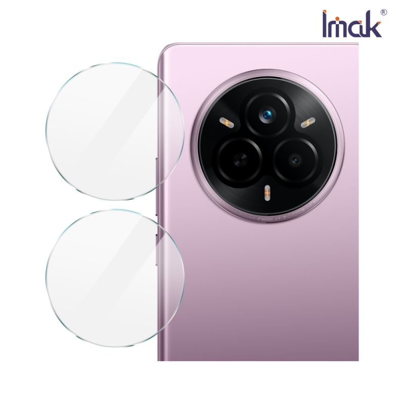 Imak 艾美克 realme 14 Pro 5G 鏡頭玻璃貼(兩片裝) 奈米吸附 鏡頭貼 鏡頭保護貼 鏡頭膜