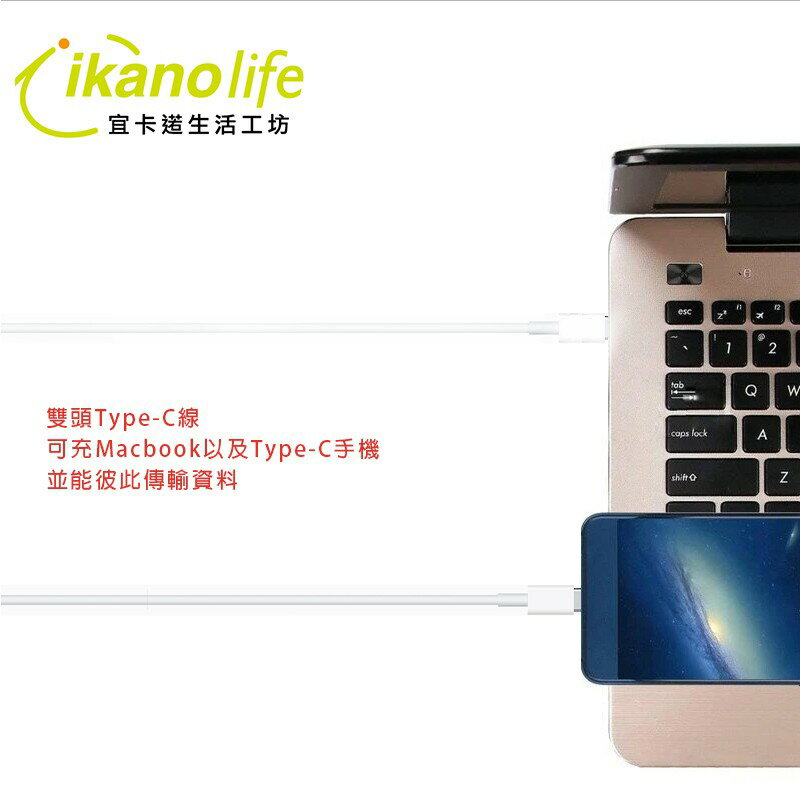 APPLE Macbook 充電傳輸線 mac 筆電 3A USB C Type C 2