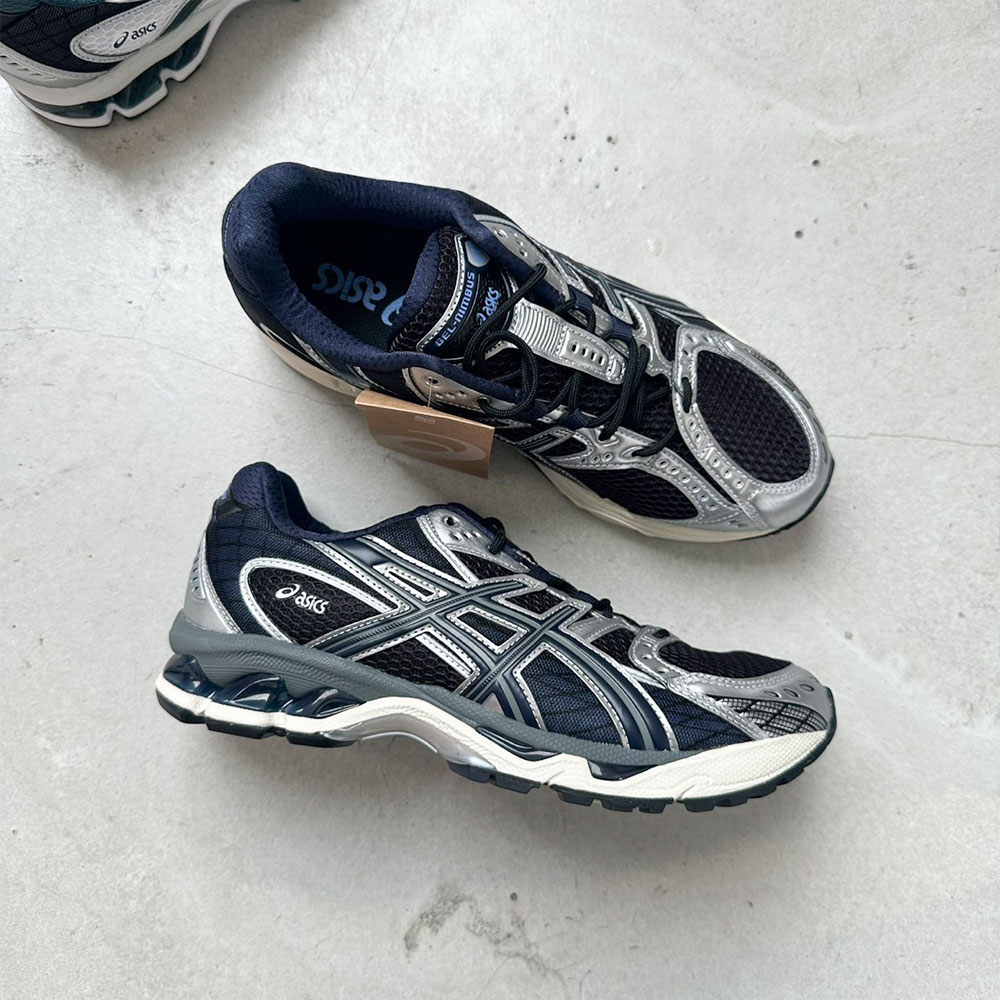 Asics GEL-NIMBUS 10.1 午夜黑藍 復古 休閒 緩震 支撐 運動鞋 男款 B5926 (1203A543-003)
