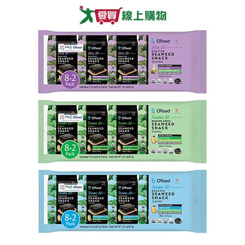 清淨園海苔系列(原味/橄欖油/青海苔)(4公克X10入/袋)【愛買】