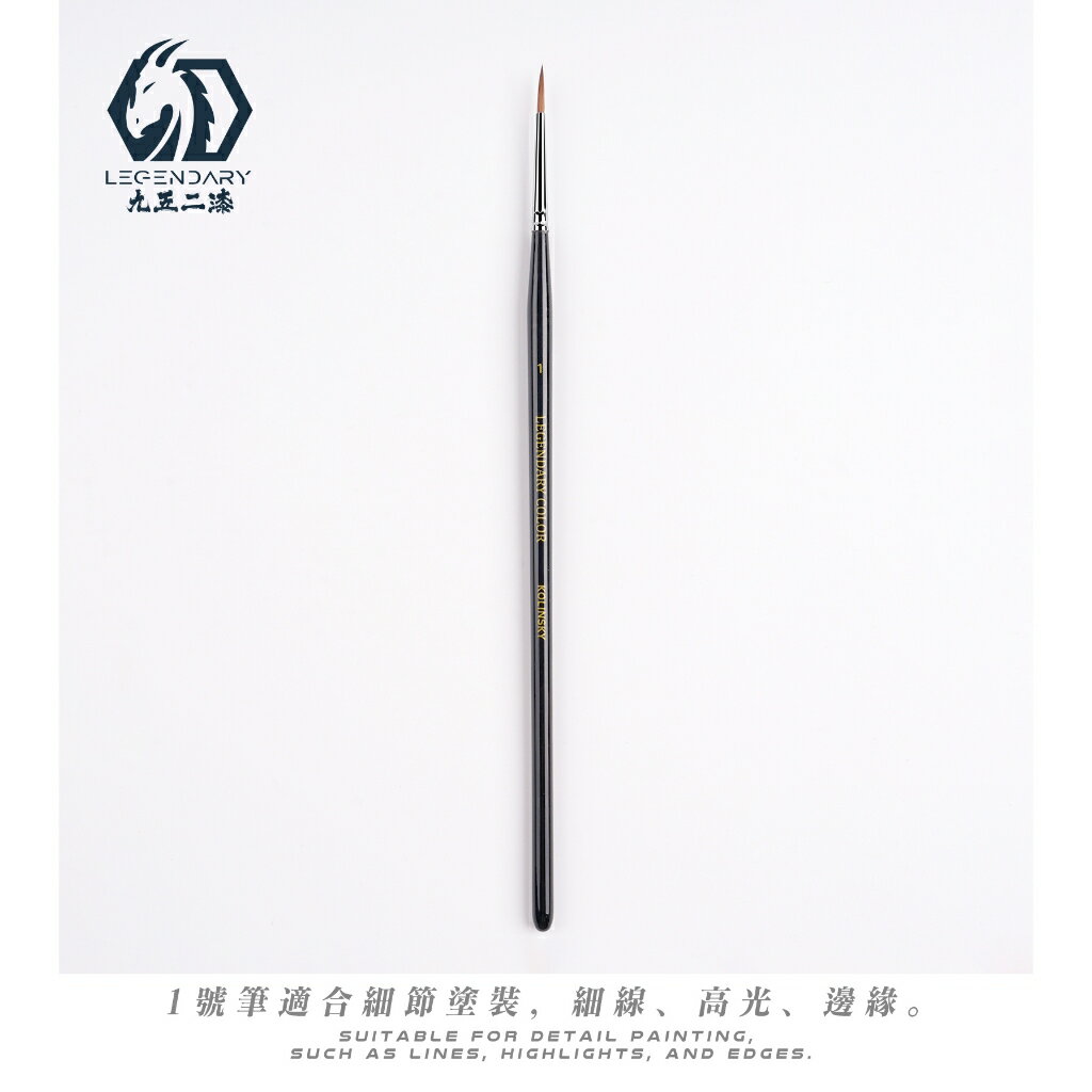 【模神】現貨 九五二漆 9527 貂毛筆 尼龍 鋼彈 筆塗 模型工具 上色 面相筆 繪圖筆 極細 畫筆 墨線 水彩筆 0