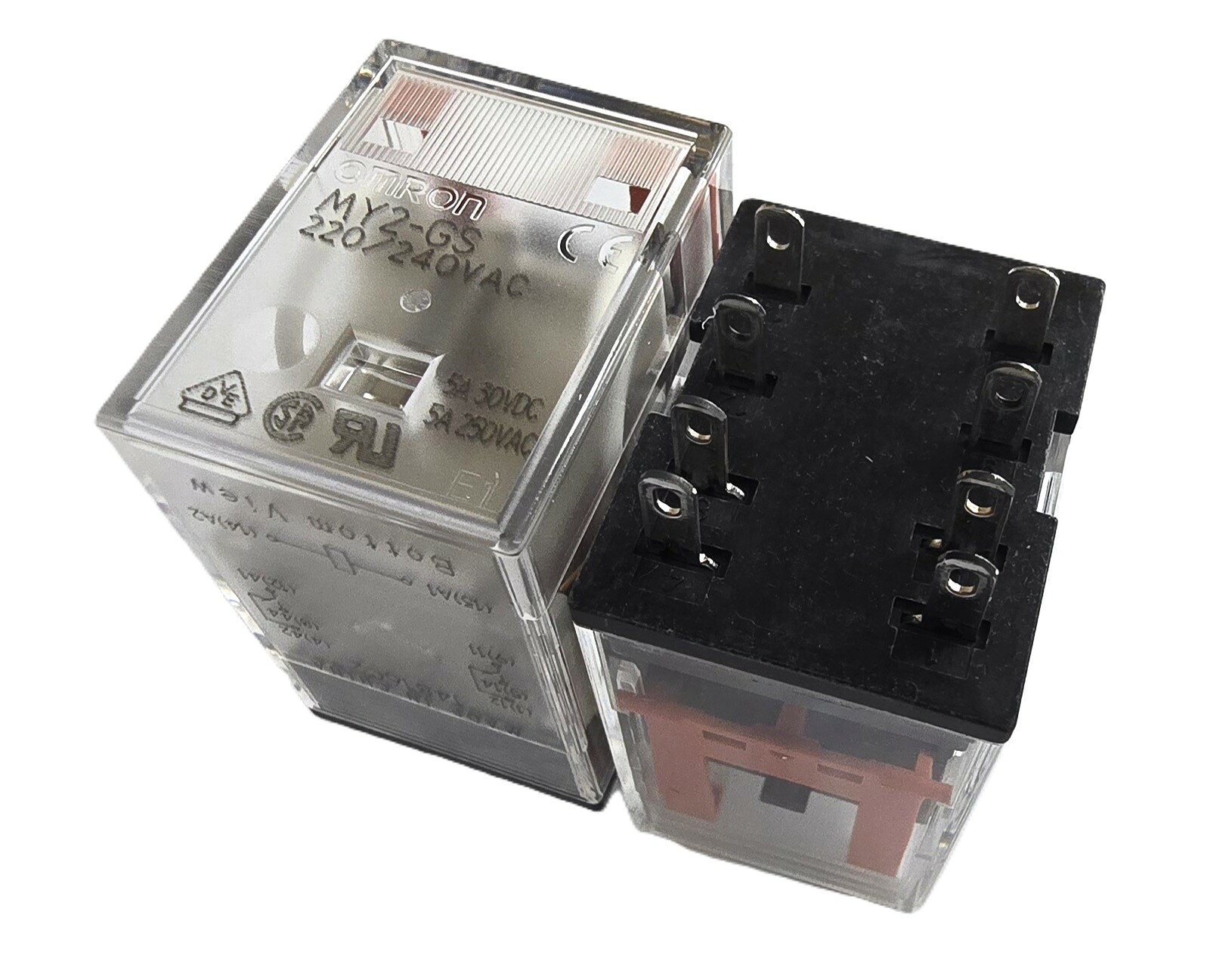 MY2-J-AC220/240V (升級版 MY2-GS-AC220/240V) OMRON 小型功率繼電器RELAY(含稅)【佑齊企業 iCmore】