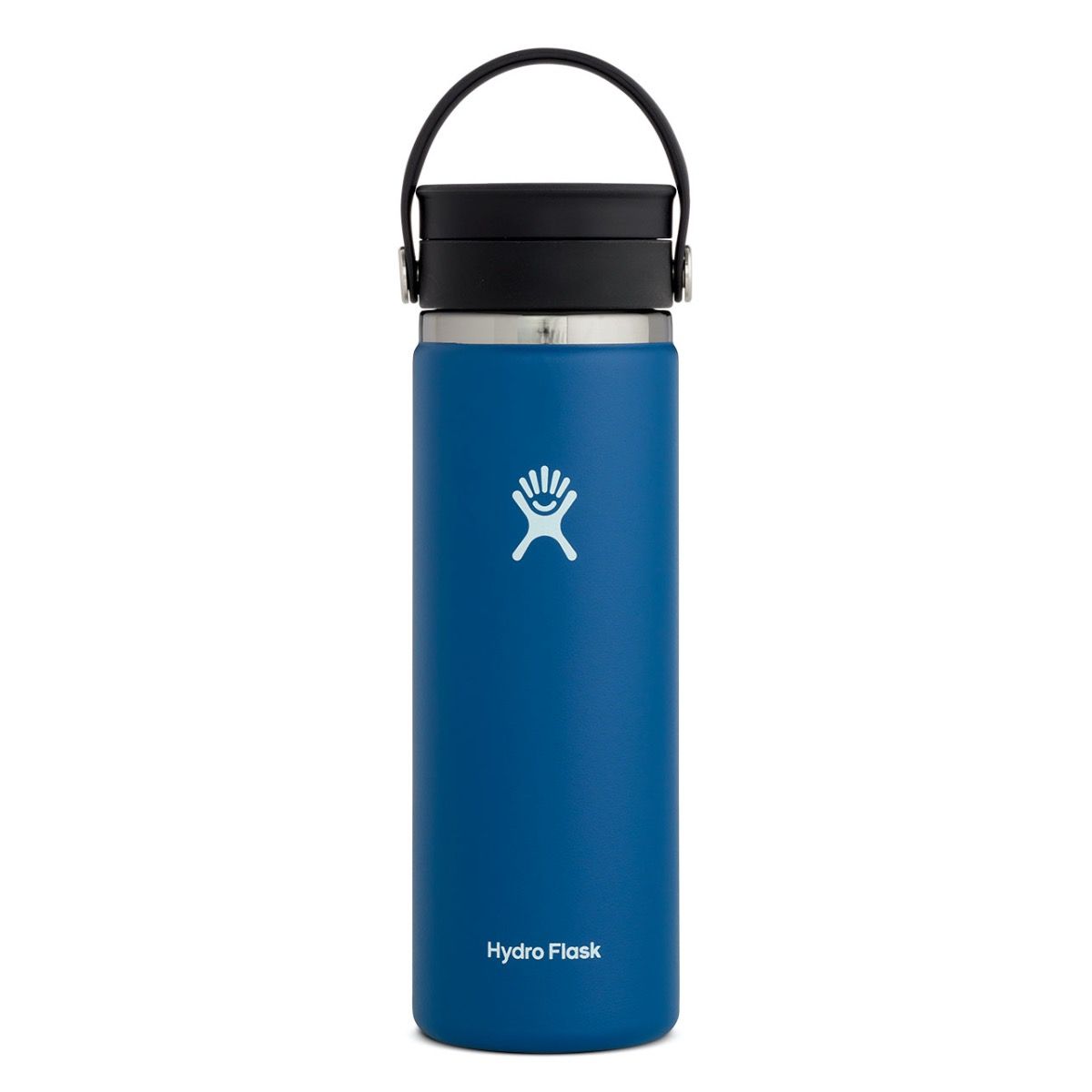 【【蘋果戶外】】Hydro Flask【咖啡蓋 / 寬口 / 591ml】20oz 鈷藍色 美國不鏽鋼保溫保冰瓶 保冷保溫瓶 不含雙酚A