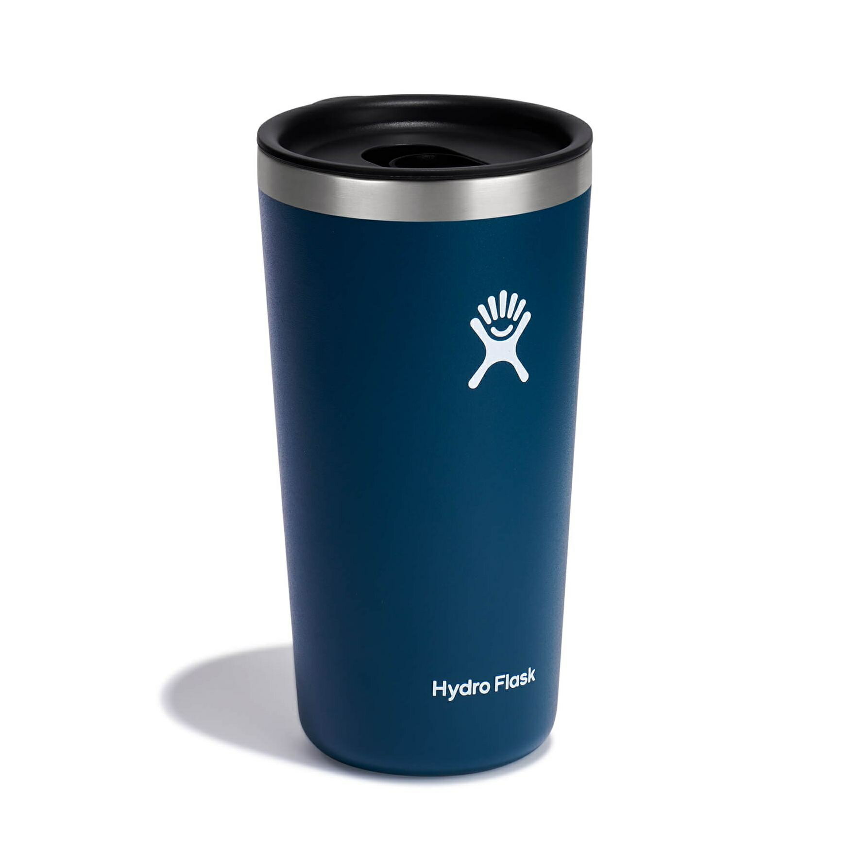 【【蘋果戶外】】Hydro Flask【隨行杯 / 591ml】20oz 保溫隨行杯 (靛藍) 附蓋 滑蓋咖啡杯 保溫杯 保冷杯 保溫瓶 TUMBLER