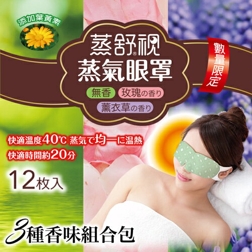 SUCCESS 成功 蒸舒適 蒸氣眼罩 (3片入) (S350A S351A S352A)