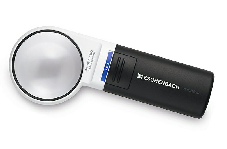 Eschenbach 手持型照明放大鏡/ 4X/ 16D/ 直徑60mm/ 德國製