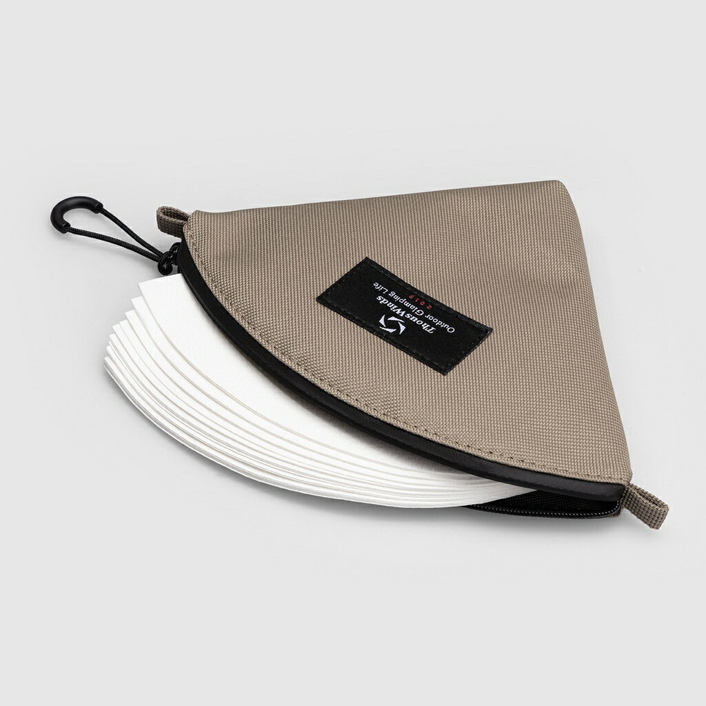 Thous Winds 正式授權經銷商 手沖咖啡濾紙 防水 收納包 外出攜帶 旅行 露營 戶外 01 02 三種顏色可選 8