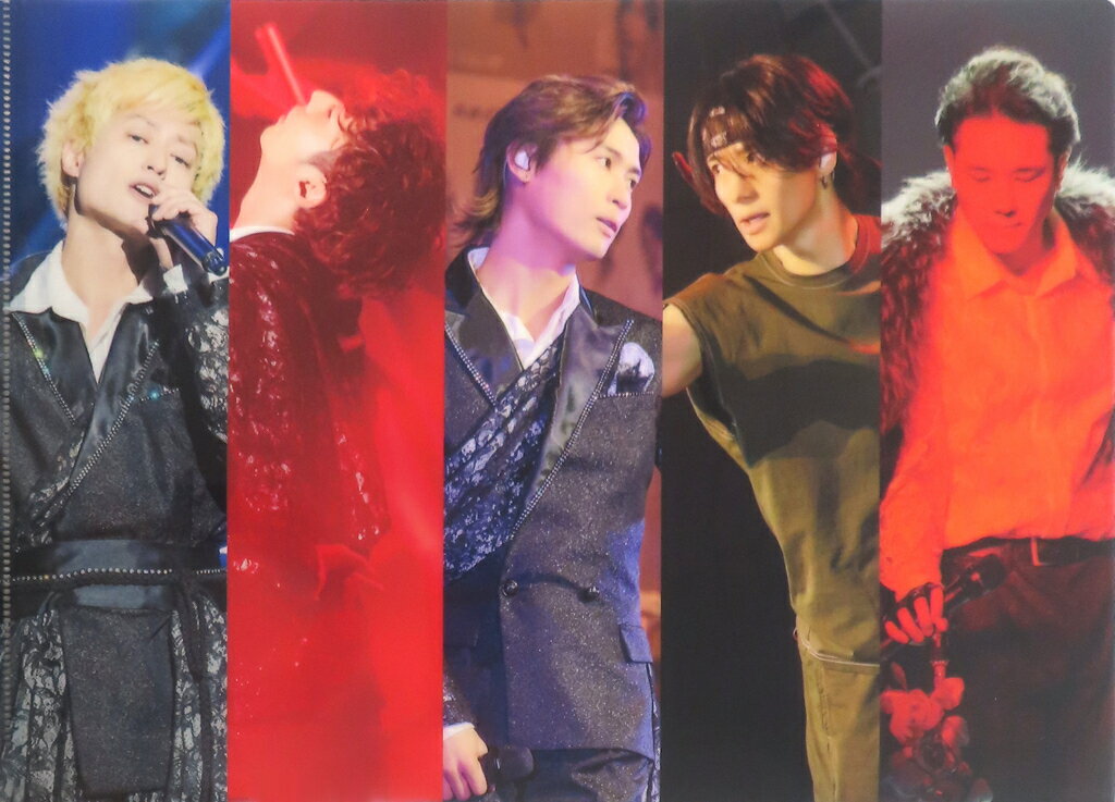 A.B.C-Z Act Z檔案夾(A4尺寸)Blu-ray/DVD ABC座星劇場2023-5 Stars Live Hours-普通盤先到預約購入特典