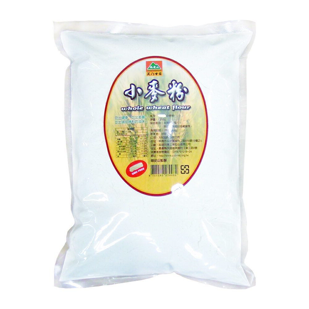 【錫安山】小麥粉 內容量：1200g