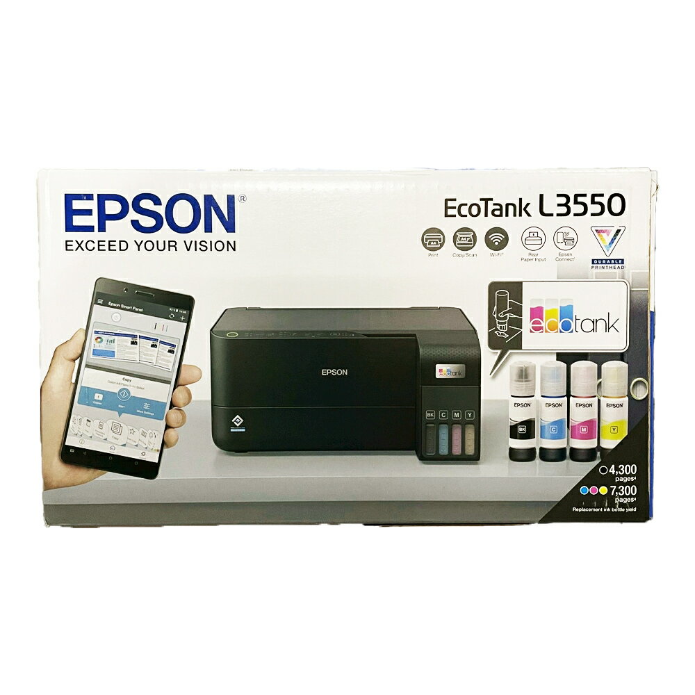 EPSON L3550 L3556 連續供墨印表機《原廠連續供墨》｜領券最高折$220