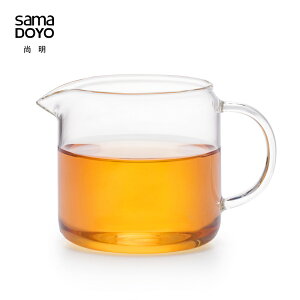 尚明公道杯一體套裝玻璃功夫茶具套裝公杯分茶耐熱配件倒茶器加厚