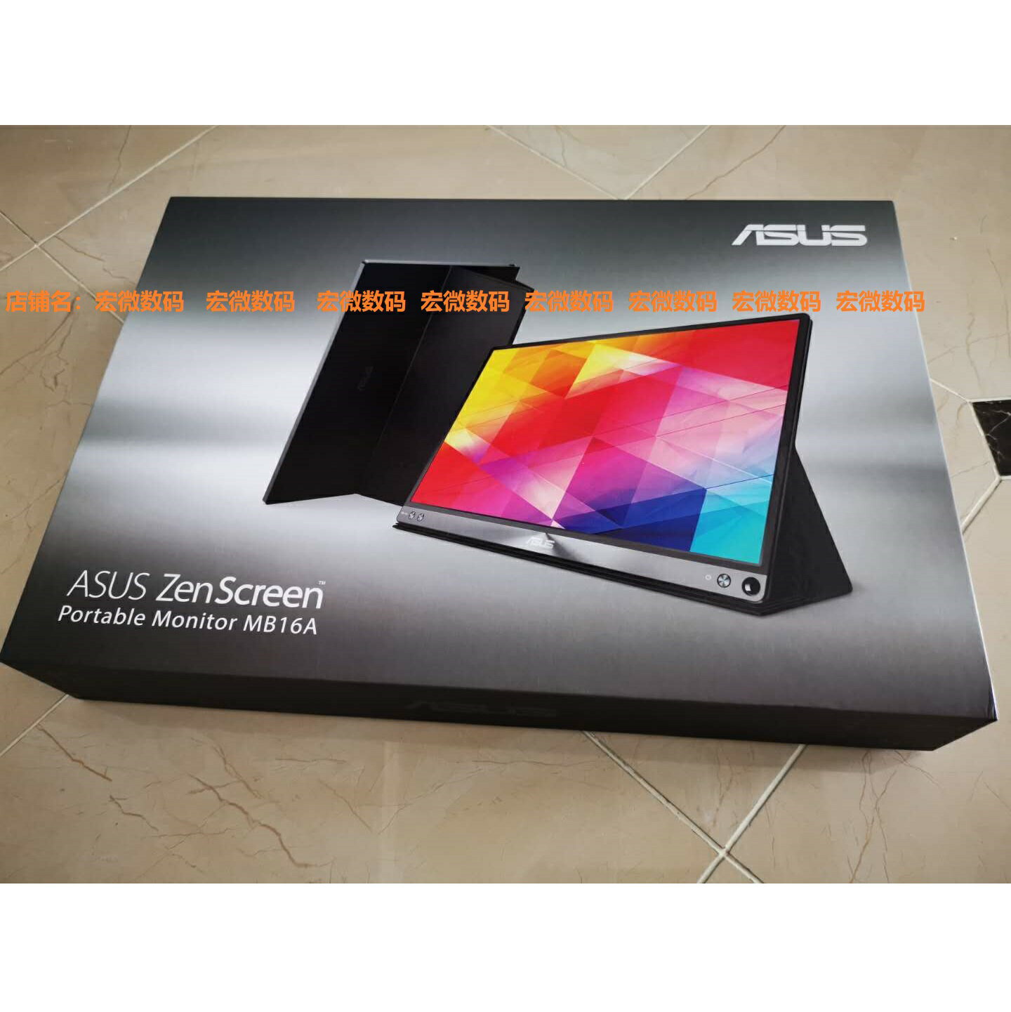 【僅拆封】華碩 MB16AC 便攜顯示器 15.6英寸 IPS 低藍光 Type-C