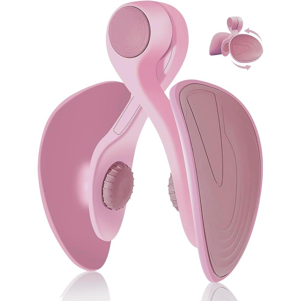 【日本代購】FFOGG 內轉肌＆骨盆底肌鍛鍊器｜12KG 運動輔助夾｜幫助內側肌肉鍛鍊｜適合日常臀腿運動 粉色