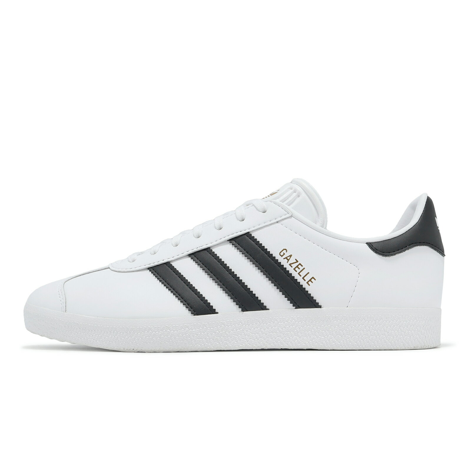 adidas 休閒鞋 Gazelle 男鞋 女鞋 白 黑 復古 低筒 情侶鞋 愛迪達 ID6113