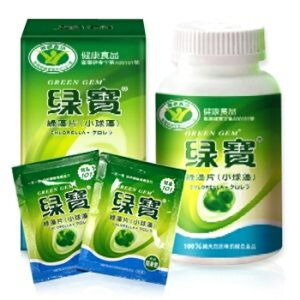 綠寶綠藻片【小球藻，小瓶裝】(每瓶內含360粒) – 台灣綠藻
