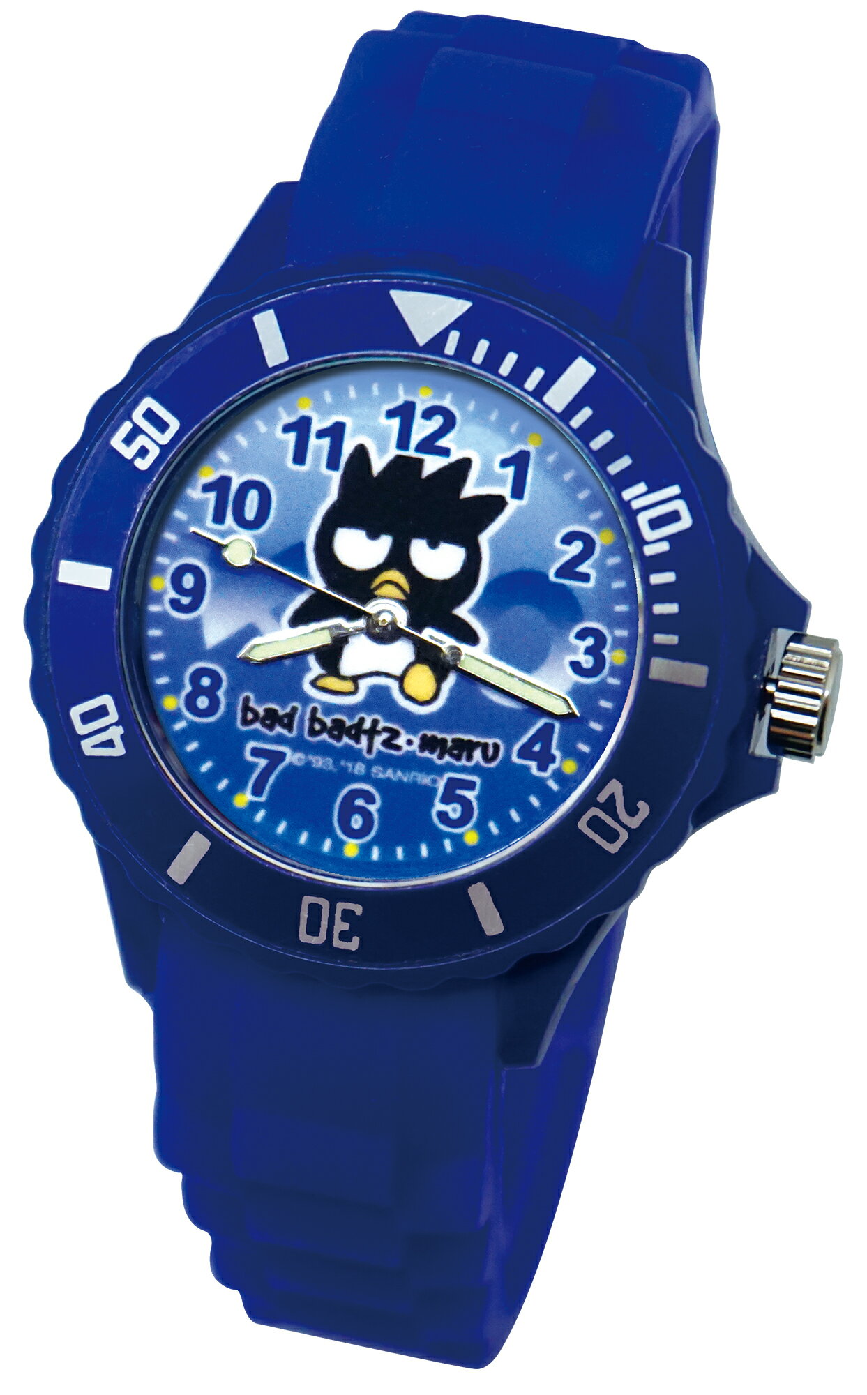 【免運】【兒童運動彩帶卡通錶】【酷企鵝】【台灣製造正版授權】【保固一年】5-12歲 兒童手錶 S7-1034B