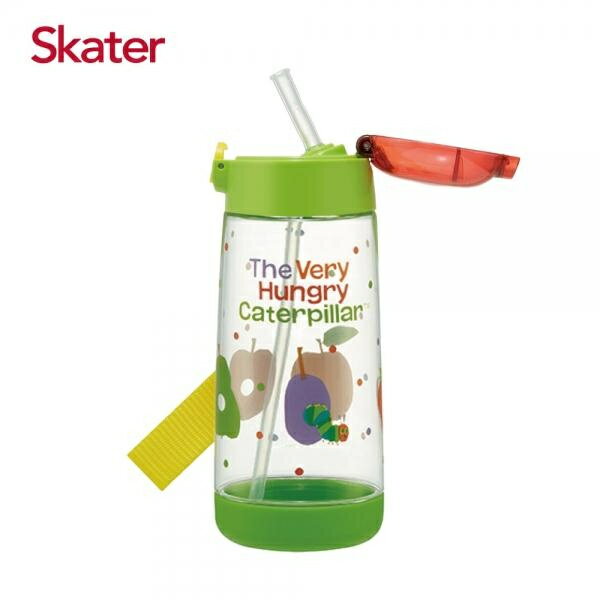 Skater PET吸管水壺(480ml)(4973307591181好餓的毛毛蟲) 439元