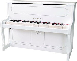 KAWAI【日本代購】河合 迷你立式鋼琴 兒童鋼琴 32鍵 日本製 1152 - 白色