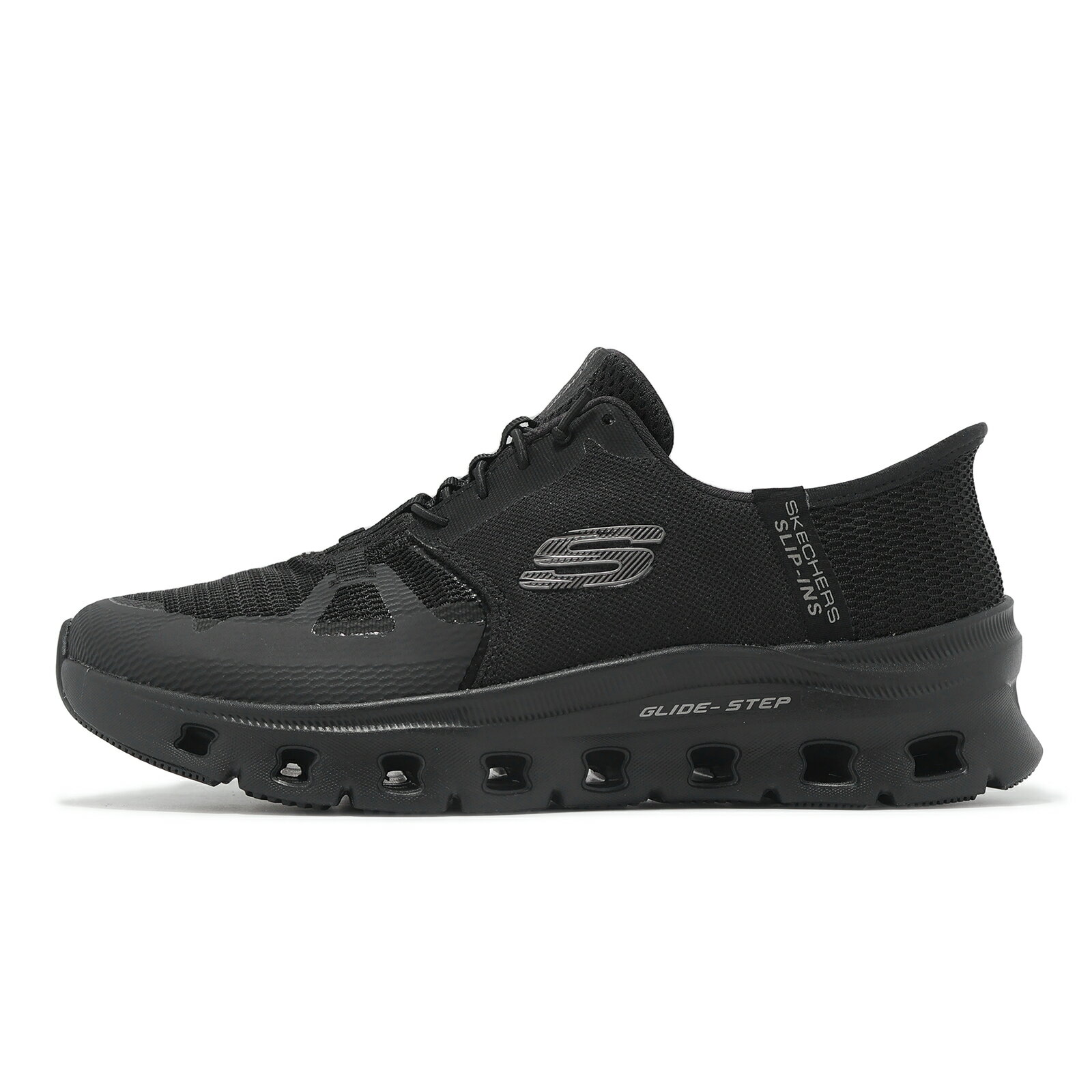 Skechers 懶人鞋 Glide-Step PRO Slip-Ins 女鞋 黑 緩衝 輕量 套入式 休閒鞋 150420WBBK