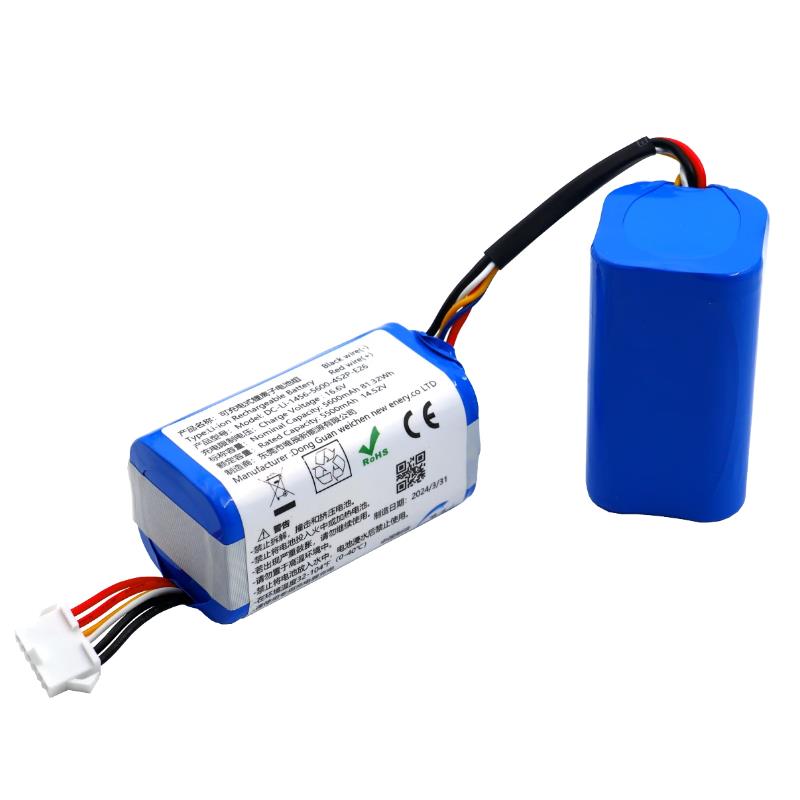 適用於科沃斯掃地機器人N9+配件DVX45/K10/K20專用大容量鋰電池