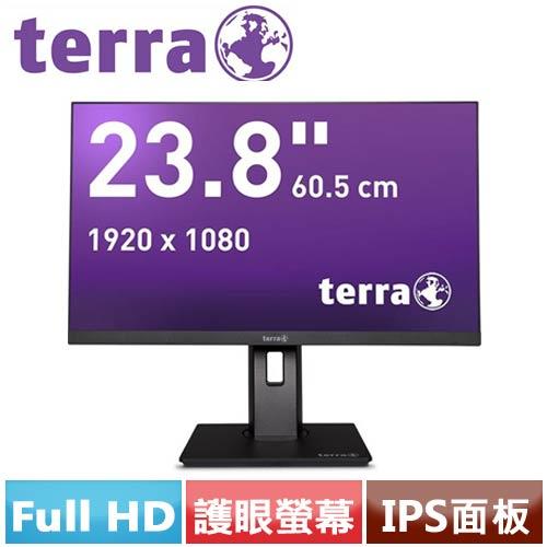 【現折$50 最高回饋3000點】  terra 沃特曼 24型 2463WPV IPS 廣視角可旋轉螢幕