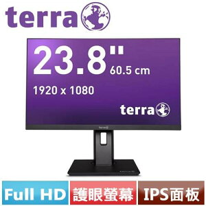 【最高22%回饋 5000點】  terra 沃特曼 24型 2463WPV IPS 廣視角可旋轉螢幕