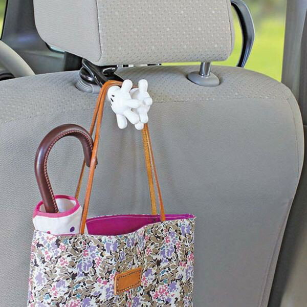 日本進口 NAPOLEX 米奇頭枕雙掛勾 米奇手型 掛勾 WD-288 迪士尼米奇系列 2