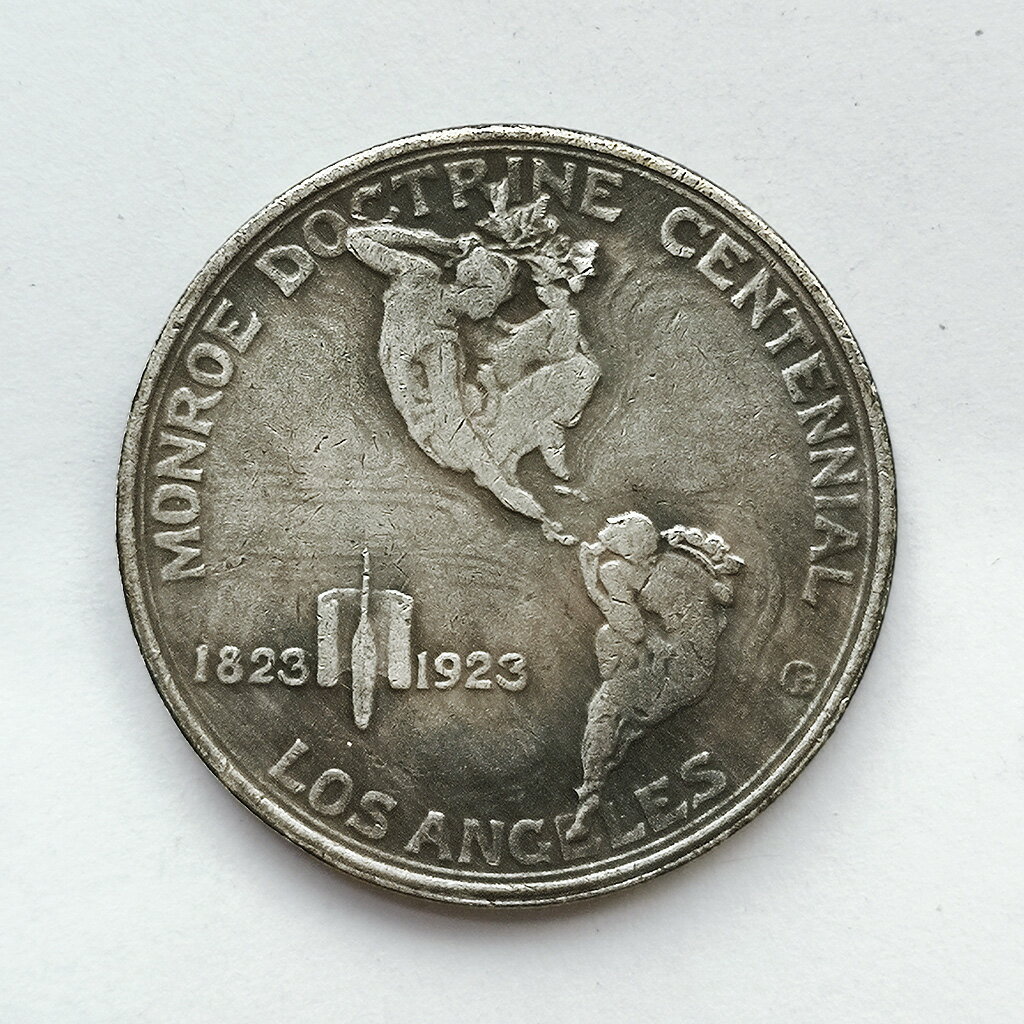 1923門羅主義百年紀念半美元硬幣美國紀念幣外國錢幣仿古工藝品| 協貿國際日用品生活3館| 樂天市場Rakuten