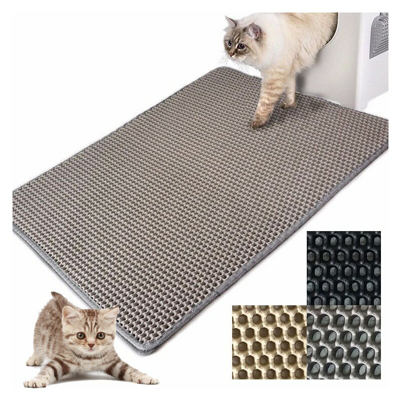 Cat litter mat貓砂墊 雙層耐磨防水透氣貓砂墊【C00038】