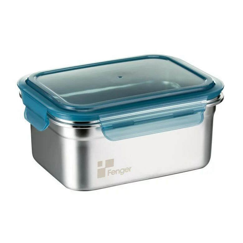 Fenger 可微波316不鏽鋼保鮮盒1600ml(1600ml / 19.8x14.8x9cm / KF160) [大買家]