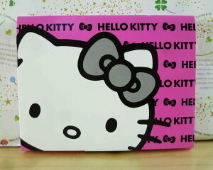 【震撼精品百貨】Hello Kitty 凱蒂貓-KITTY吸油面紙-桃粉英文圖案 震撼日式精品百貨