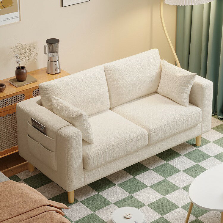 超舒服沙發 單人位 雙人位 三人位 布藝沙發客廳2023新款單人豆腐塊簡約現代出租房雙人小戶型沙發椅