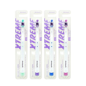 韓國 人氣牙刷 K&K 3D 超細纖毛 軟毛 強效 潔淨牙刷(合色)