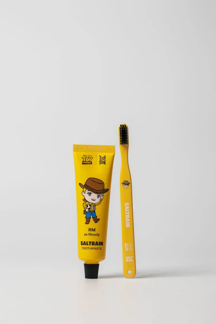 SALTRAIN | TinyTAN BTS防彈少年團 x 玩具總動員 牙膏牙刷旅行組