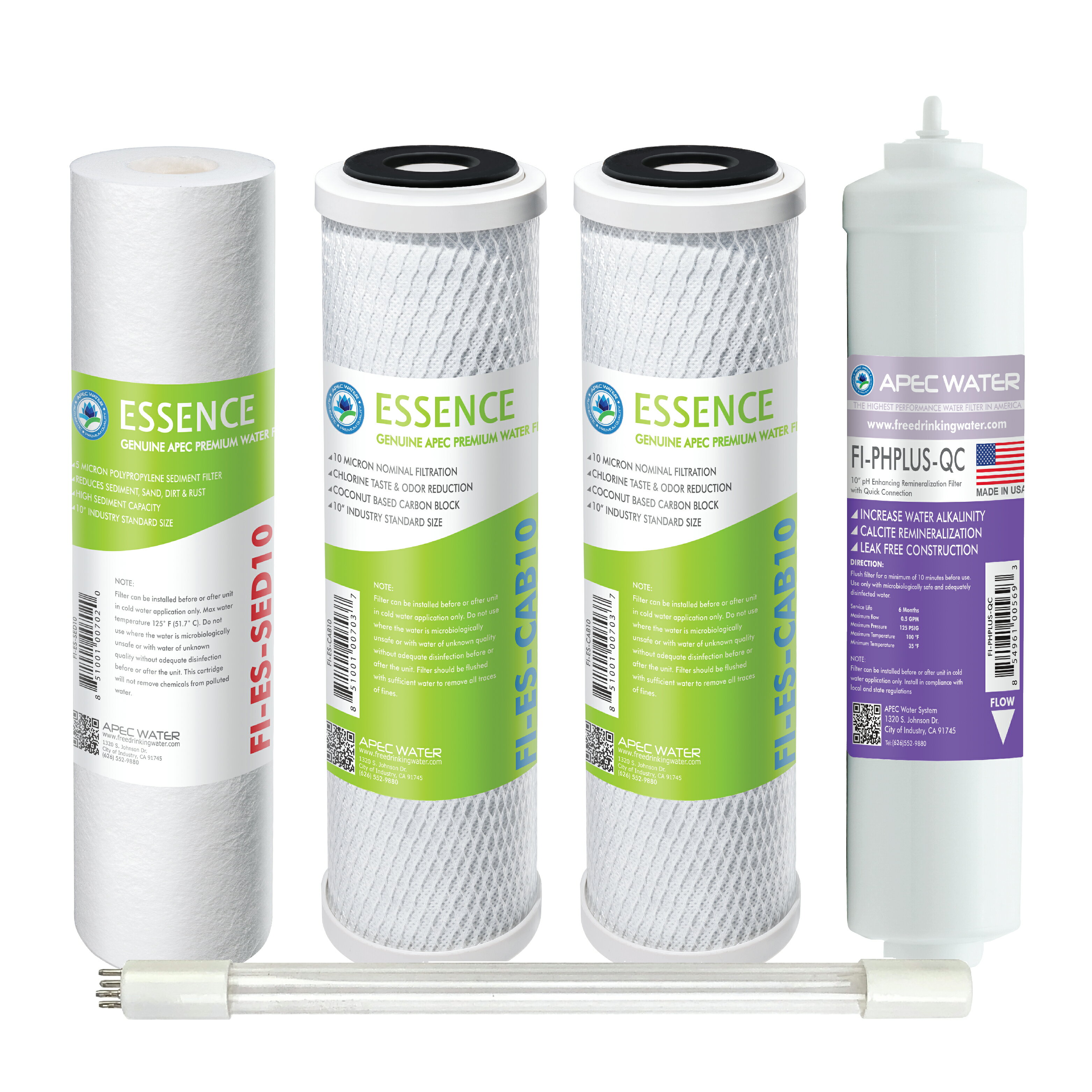 APEC Water Systems: APEC Water 75 GPD High Capacity Pre-Filter Set for ...