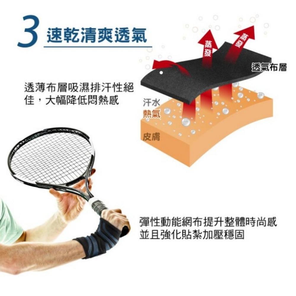 超肌感貼紮護腕(左右通用)-1只 【BodyVine巴迪蔓】CT-N81105~81106 4