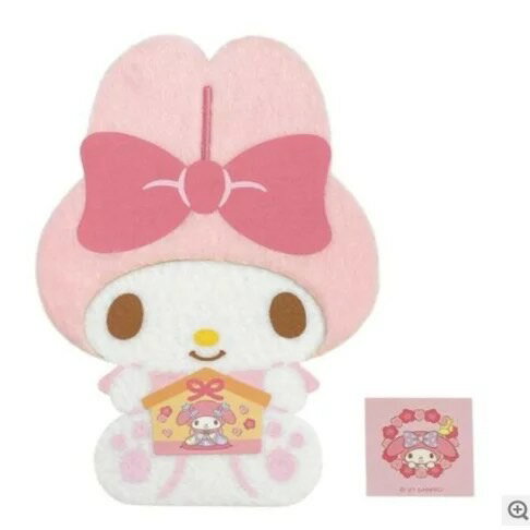 【震撼精品百貨】My Melody 美樂蒂~日本SANRIO三麗鷗 美樂蒂絨毛造型紅包袋 (坐姿款)*01529