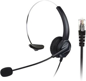 仟晉 Grandstream Networks電話 TECOM東訊電話機專用頭戴式電話耳機麥克風