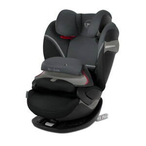 【贈原廠杯架】Cybex Pallas S-Fix二合一兒童安全汽車座椅-黑色|安全汽座