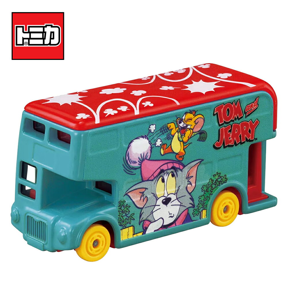 【日本正版】Dream TOMICA SP 湯姆貓與傑利鼠 貨車 藍色款 玩具車 Tom and Jerry 多美小汽車 - 959168