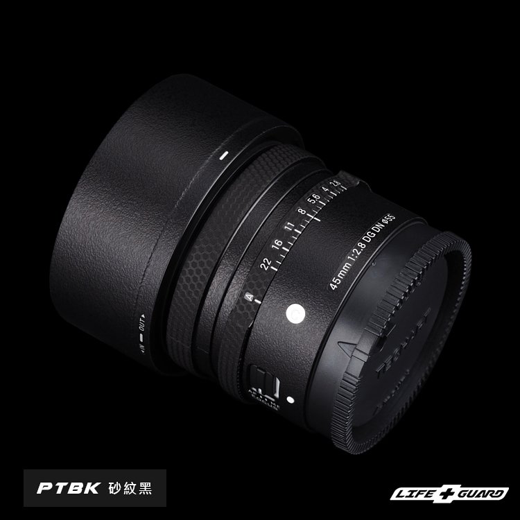 LIFE+GUARD 相機 鏡頭 包膜 SIGMA 45mm F2.8 DG DN Contemporary (Sony E-mount) (獨家款式)