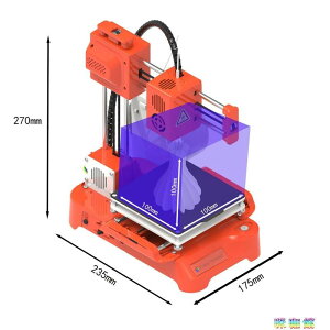 小叮當創想三維 3D打印機K73D列印機 3D列印 3D印表機 3D列表機 三維立體建模3D打印【咪咖館】