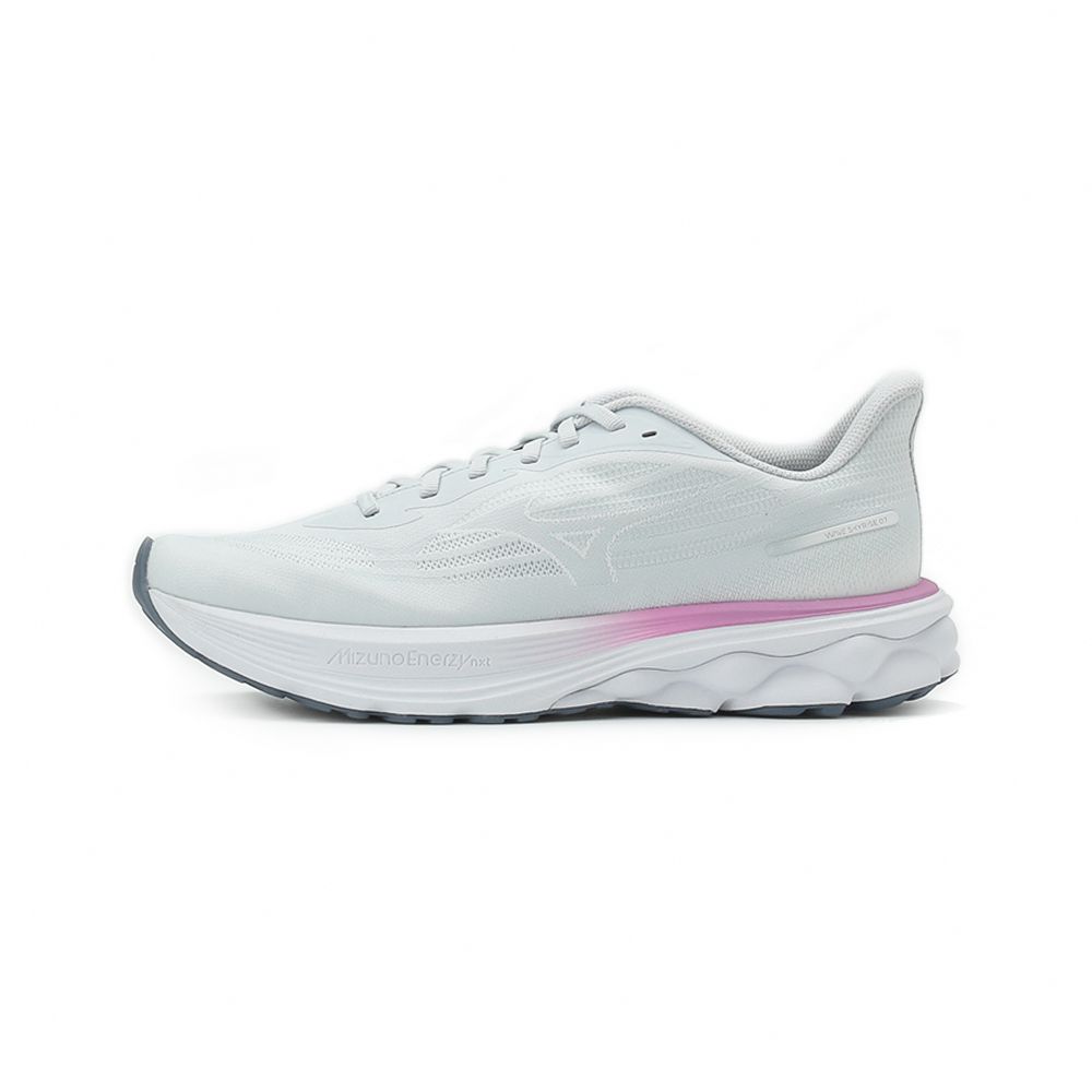 MIZUNO WAVE SKYRISE 7 運動慢跑鞋 淺灰粉紅 J1GD260924 女鞋 治裝激推