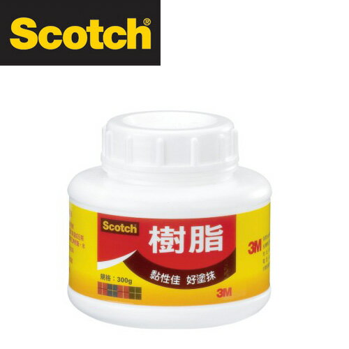 3M  Scotch 樹脂白膠 300g / 罐 3300