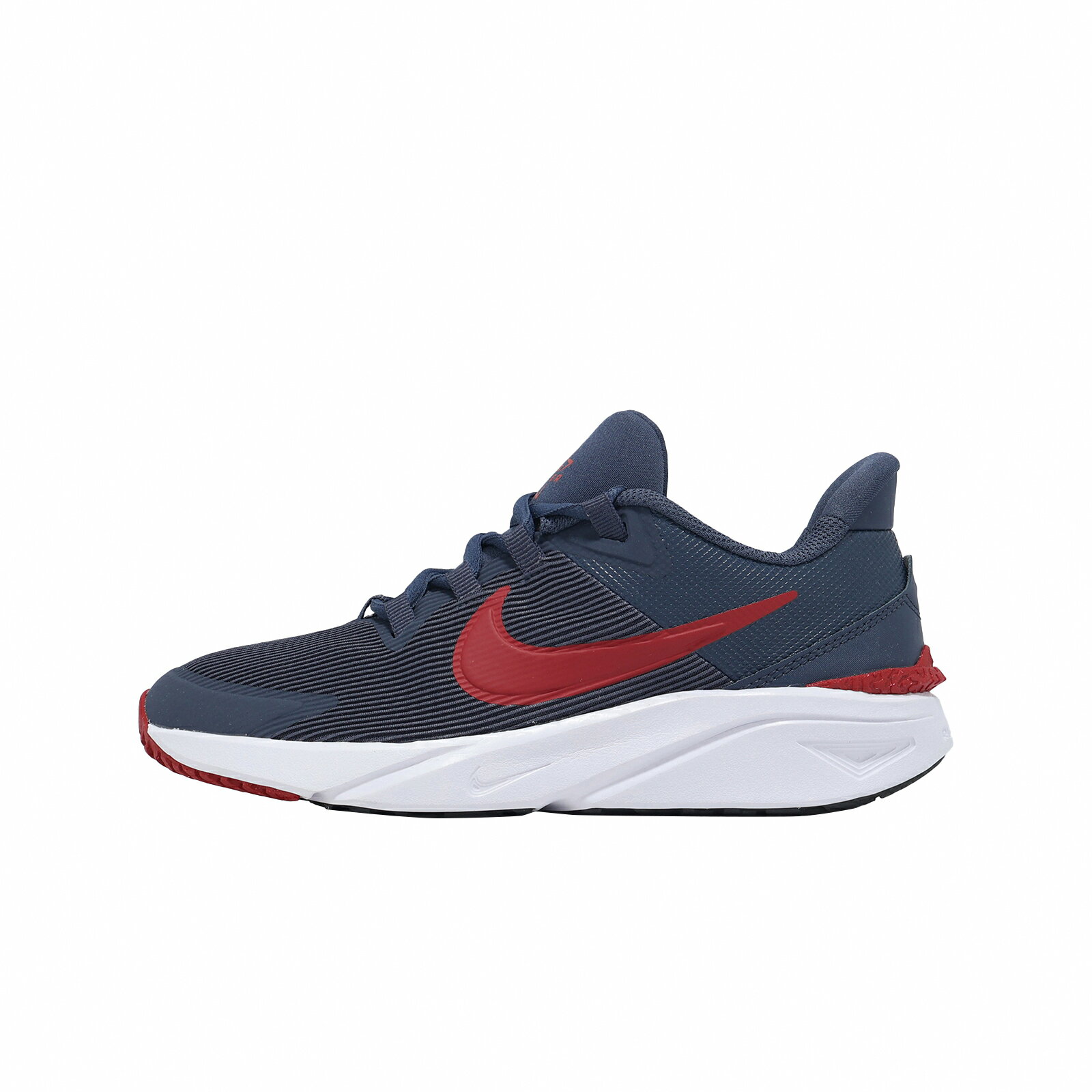 Nike 慢跑鞋 Star Runner 4 NN GS 大童 女鞋 藍 紅 運動鞋 DX7615-406