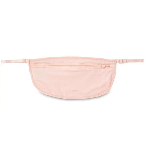 澳洲《Pacsafe》Coversafe S | 透氣柔軟貼身 隱藏腰包 S100 粉色/黑色