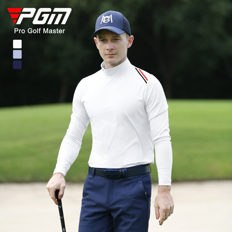 PGM高爾夫服裝男士長袖t恤 防風保暖時尚運動golf男裝