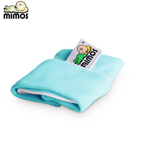 Mimos 3D自然頭型嬰兒枕-枕套(湖水綠)★衛立兒生活館★