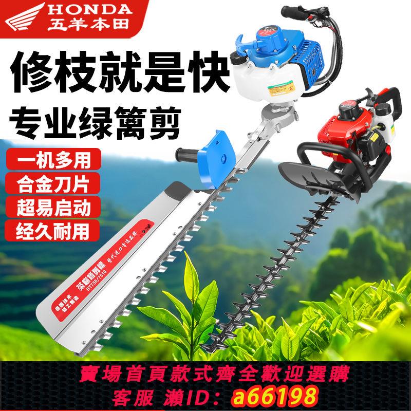 【臺灣公司 可開發票】新五羊本田汽油綠籬機大功率修剪機茶葉茶樹進口修枝剪園林綠化剪